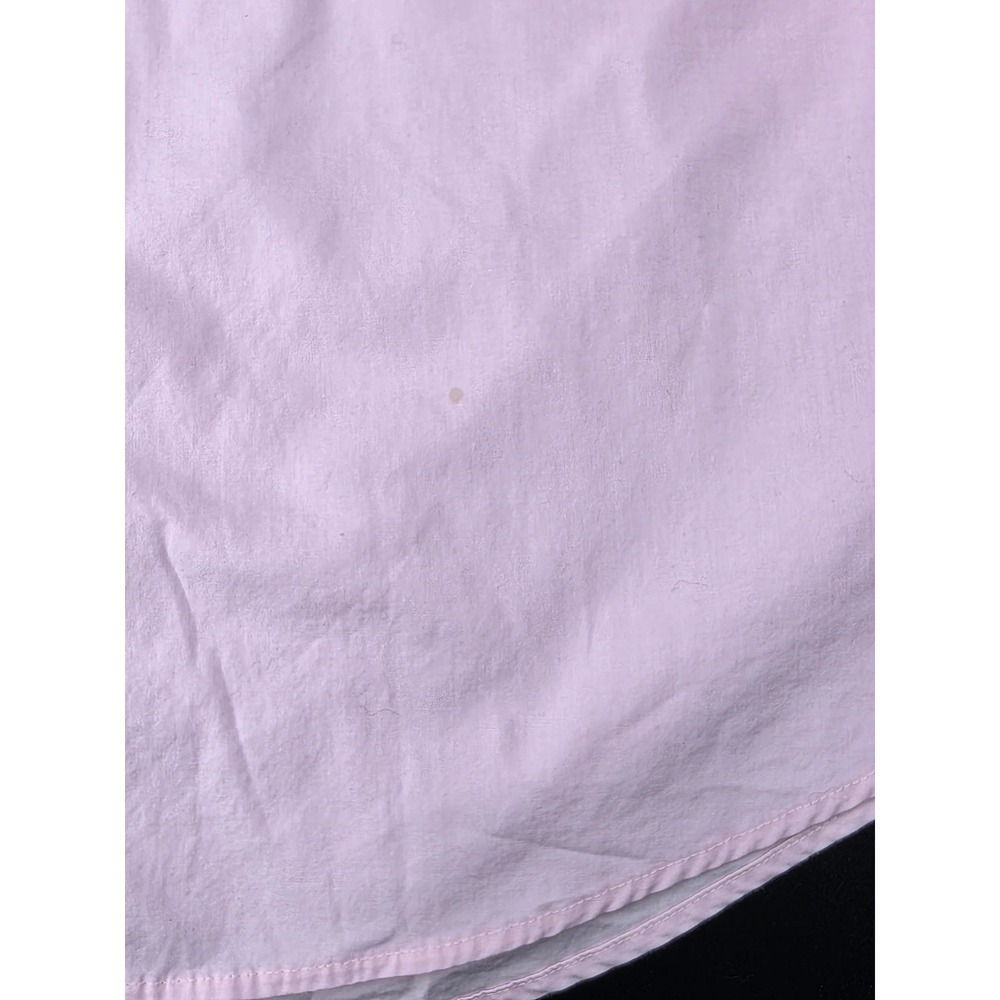 Express 1MX Men's Modern Fit Stretch Pink Long Sleeve Button Up Shirt - Picture 12 of 16
